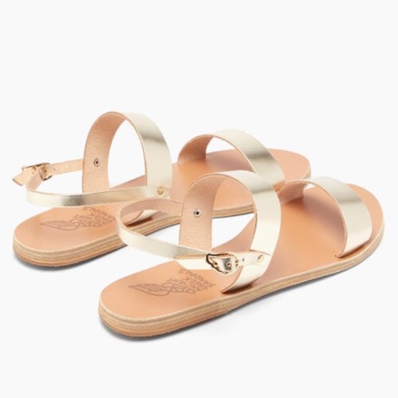 NWT!!! Ancient Greek Sandals, Clio Gold. Size 7 - Picture 4 of 9